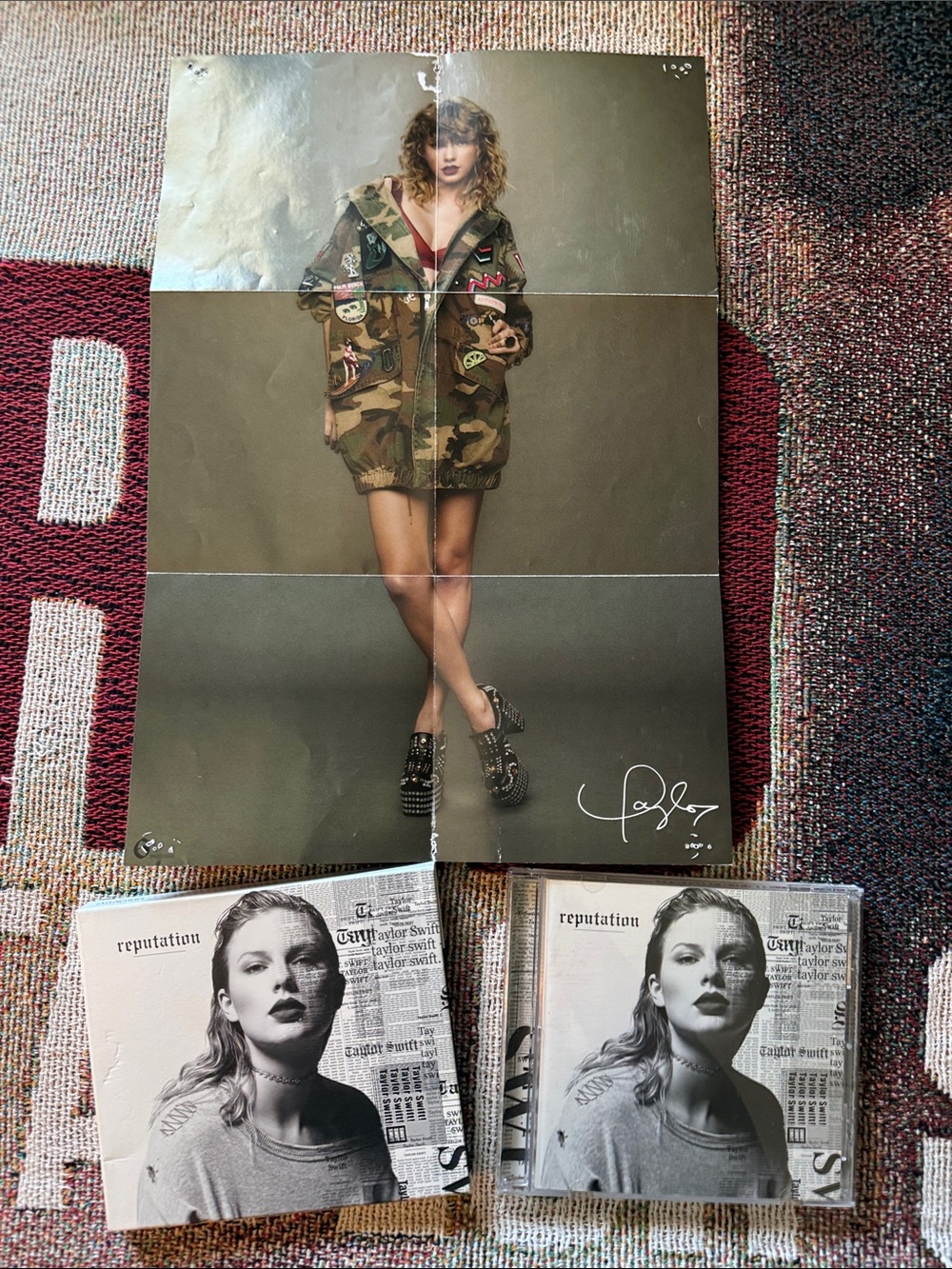 Taylor Swift Reputation CD Rep Poster 5 6